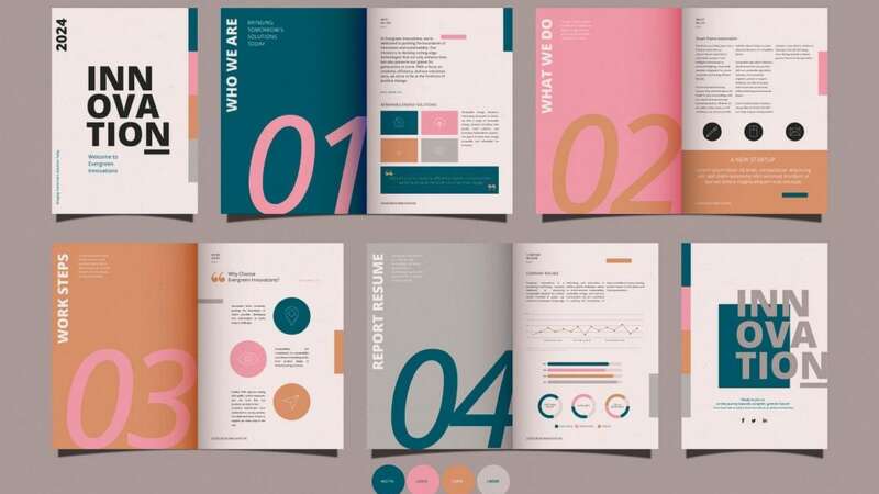 Brochure design examples